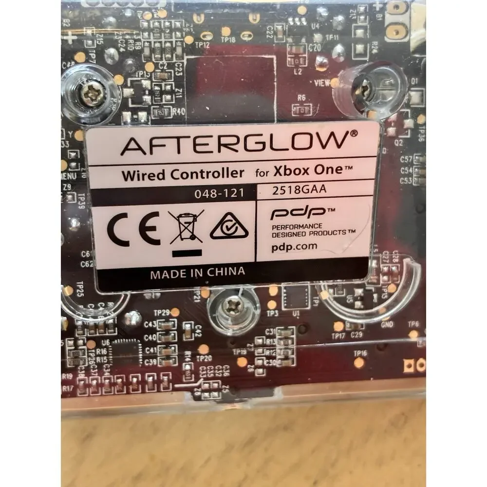 PDP Afterglow Prismatic Wired Controller Xbox One 048-121 Untested No Cable EUC